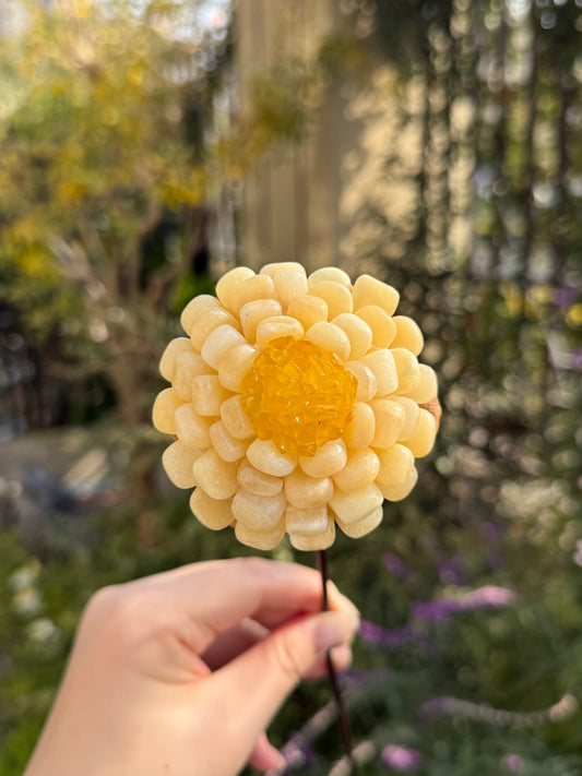 Yellow Jade Flower