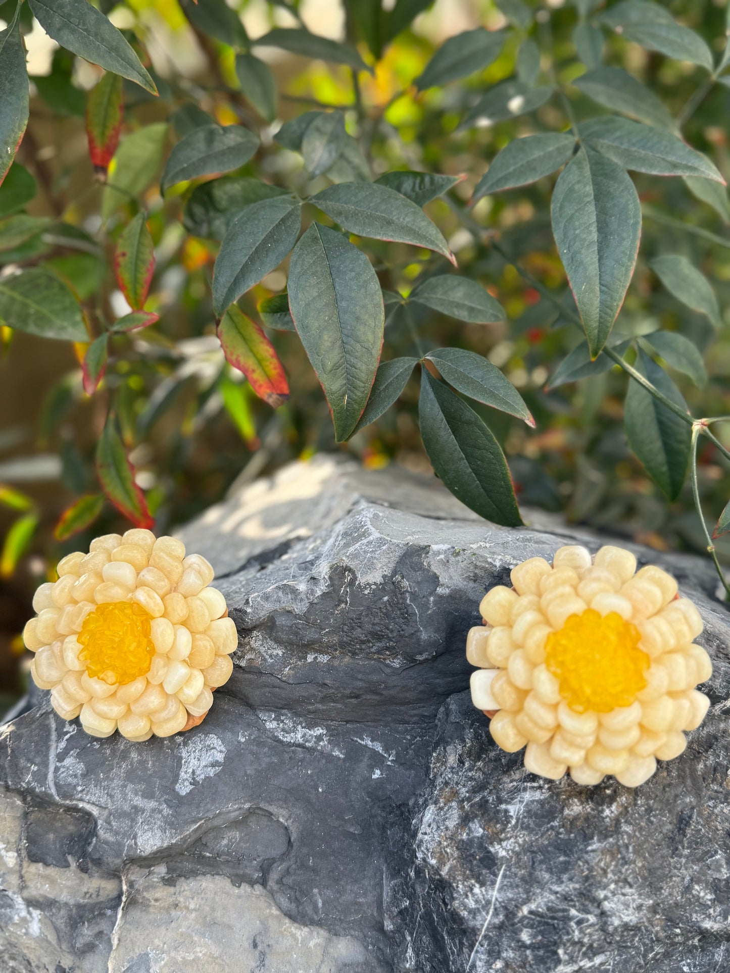 Yellow Jade Flower